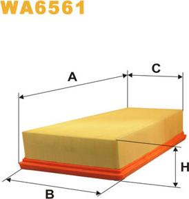 WIX Filters WA6561 - Filter za zrak www.molydon.hr