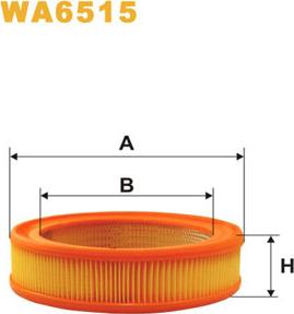 WIX Filters WA6515 - Filter za zrak www.molydon.hr