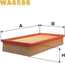 WIX Filters WA6588 - Filter za zrak www.molydon.hr