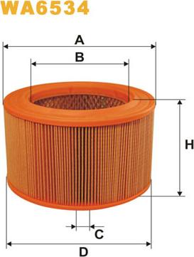 WIX Filters WA6534 - Filter za zrak www.molydon.hr