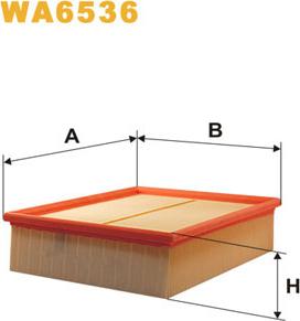 WIX Filters WA6536 - Filter za zrak www.molydon.hr