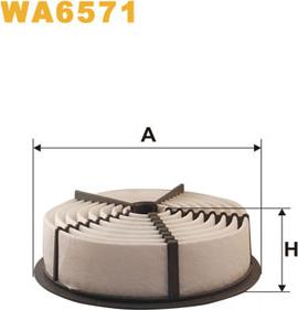 WIX Filters WA6571 - Filter za zrak www.molydon.hr