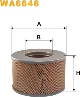 WIX Filters WA6648 - Filter za zrak www.molydon.hr