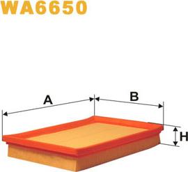 WIX Filters WA6650 - Filter za zrak www.molydon.hr