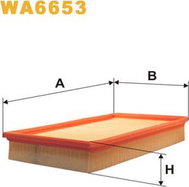 WIX Filters WA6653 - Filter za zrak www.molydon.hr