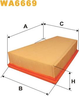 WIX Filters WA6669 - Filter za zrak www.molydon.hr