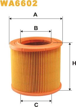 WIX Filters WA6602 - Filter za zrak www.molydon.hr