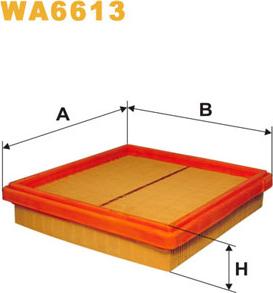 WIX Filters WA6613 - Filter za zrak www.molydon.hr