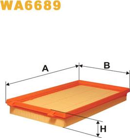 WIX Filters WA6689 - Filter za zrak www.molydon.hr