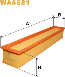 WIX Filters WA6681 - Filter za zrak www.molydon.hr