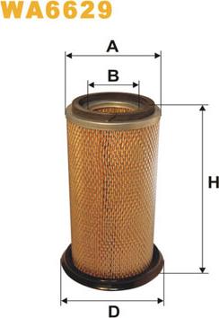 WIX Filters WA6629 - Filter za zrak www.molydon.hr