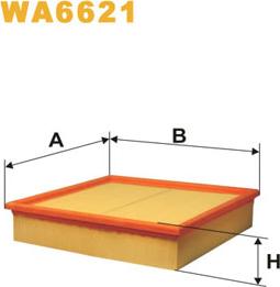 WIX Filters WA6621 - Filter za zrak www.molydon.hr