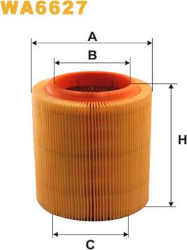 WIX Filters WA6627 - Filter za zrak www.molydon.hr