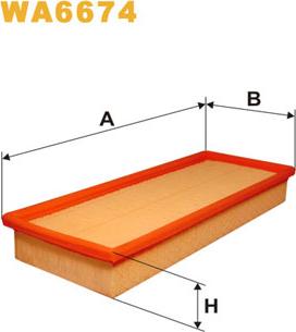 WIX Filters WA6674 - Filter za zrak www.molydon.hr