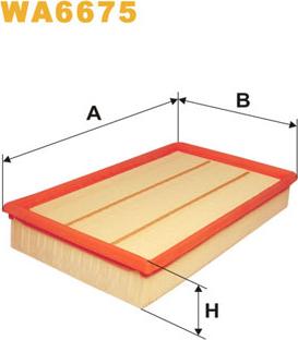 WIX Filters WA6675 - Filter za zrak www.molydon.hr