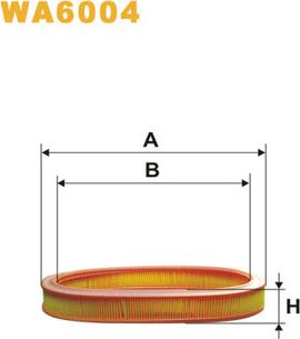 WIX Filters WA6004 - Filter za zrak www.molydon.hr