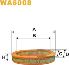 WIX Filters WA6008 - Filter za zrak www.molydon.hr