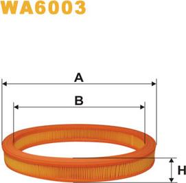 WIX Filters WA6003 - Filter za zrak www.molydon.hr