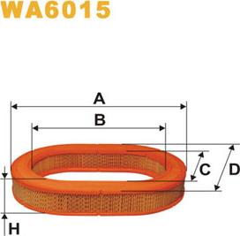 WIX Filters WA6015 - Filter za zrak www.molydon.hr