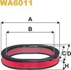 WIX Filters WA6011 - Filter za zrak www.molydon.hr