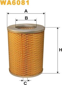 WIX Filters WA6081 - Filter za zrak www.molydon.hr