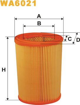 WIX Filters WA6021 - Filter za zrak www.molydon.hr