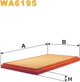 WIX Filters WA6195 - Filter za zrak www.molydon.hr