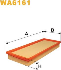 WIX Filters WA6161 - Filter za zrak www.molydon.hr