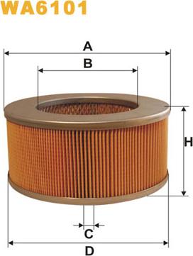 WIX Filters WA6101 - Filter za zrak www.molydon.hr