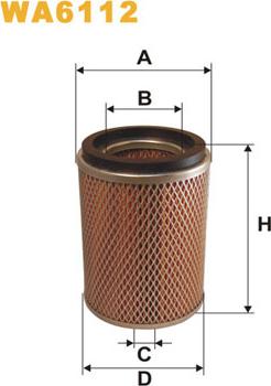 WIX Filters WA6112 - Filter za zrak www.molydon.hr