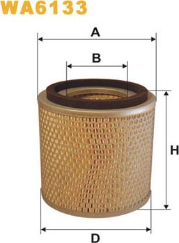 WIX Filters WA6133 - Filter za zrak www.molydon.hr