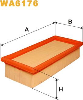 WIX Filters WA6176 - Filter za zrak www.molydon.hr