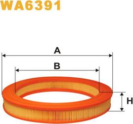 WIX Filters WA6391 - Filter za zrak www.molydon.hr