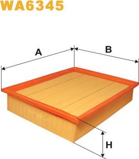 WIX Filters WA6345 - Filter za zrak www.molydon.hr