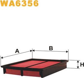 WIX Filters WA6356 - Filter za zrak www.molydon.hr