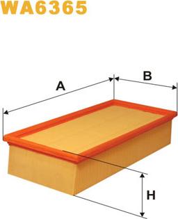 WIX Filters WA6365 - Filter za zrak www.molydon.hr