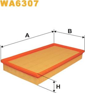 WIX Filters WA6307 - Filter za zrak www.molydon.hr