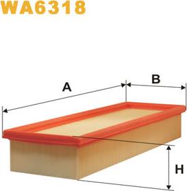 WIX Filters WA6318 - Filter za zrak www.molydon.hr