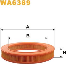 WIX Filters WA6389 - Filter za zrak www.molydon.hr