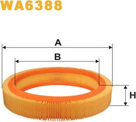 WIX Filters WA6388 - Filter za zrak www.molydon.hr