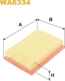 WIX Filters WA6334 - Filter za zrak www.molydon.hr