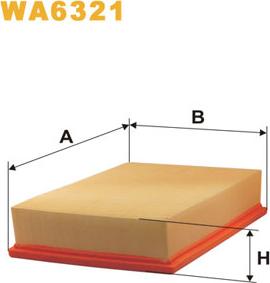 WIX Filters WA6321 - Filter za zrak www.molydon.hr