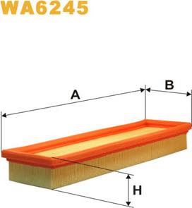 WIX Filters WA6245 - Filter za zrak www.molydon.hr