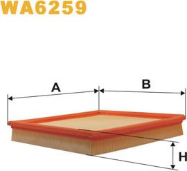 WIX Filters WA6259 - Filter za zrak www.molydon.hr