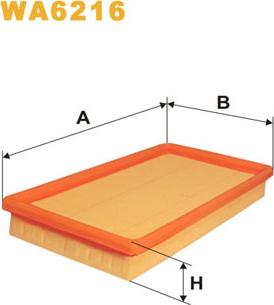 WIX Filters WA6216 - Filter za zrak www.molydon.hr