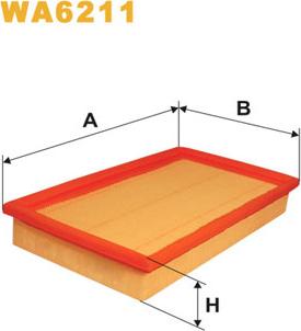 WIX Filters WA6211 - Filter za zrak www.molydon.hr