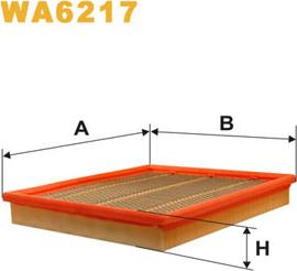 WIX Filters WA6217 - Filter za zrak www.molydon.hr