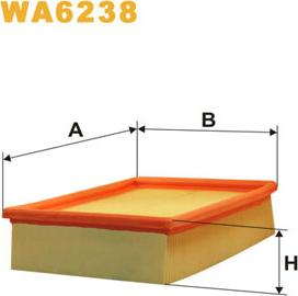 WIX Filters WA6238 - Filter za zrak www.molydon.hr