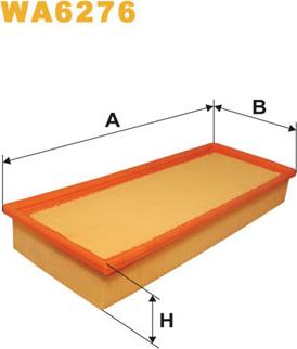 WIX Filters WA6276 - Filter za zrak www.molydon.hr