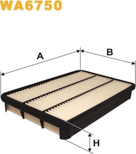 WIX Filters WA6750 - Filter za zrak www.molydon.hr